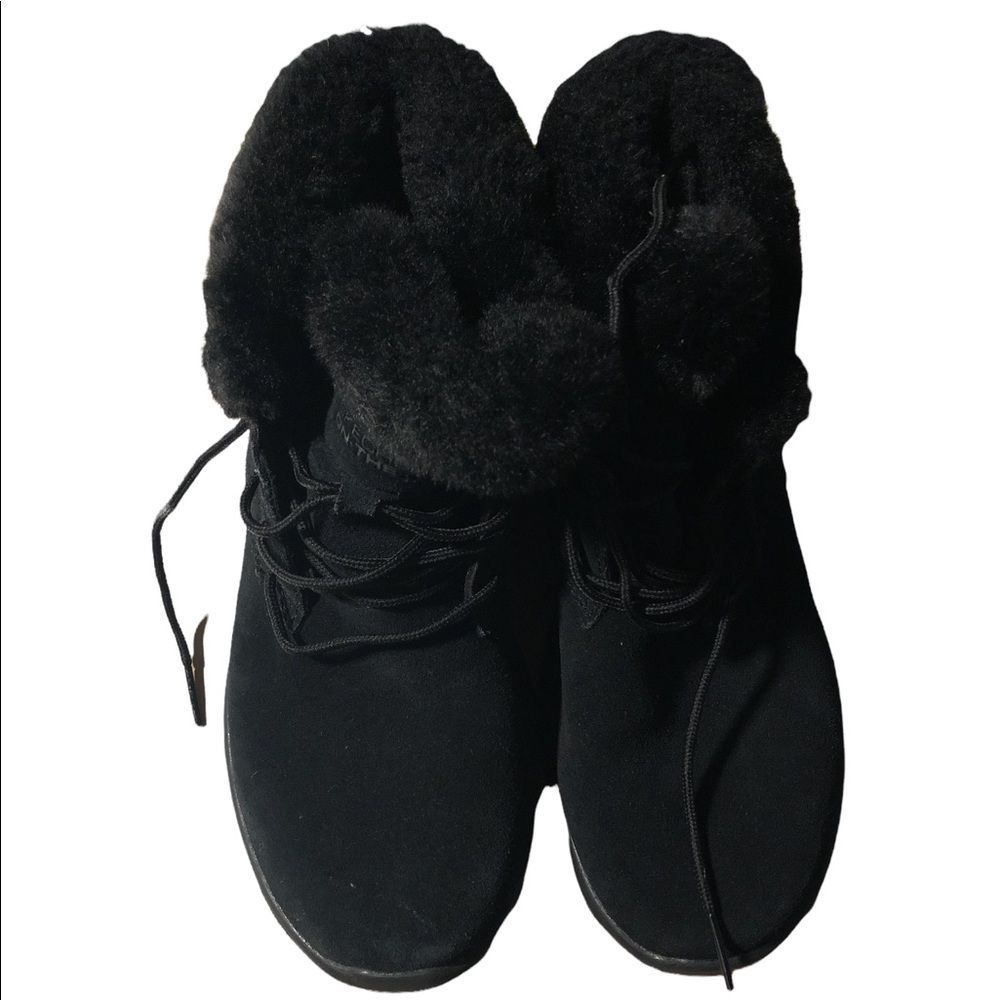 Women’s Skecher air cooled goga mat boots Sz 6 EUC